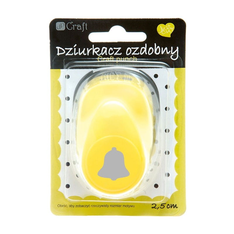 Dziurkacz ozdobny DP Craft 2,5 cm - dzwonek