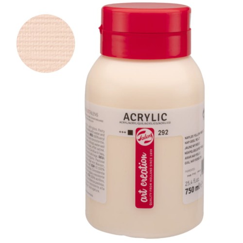 Farba akrylowa Art Creation 750 ml - 292 Naples yellow red