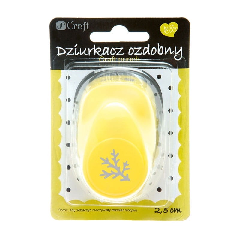 Dziurkacz ozdobny DP Craft 2,5 cm - gałązka sosny