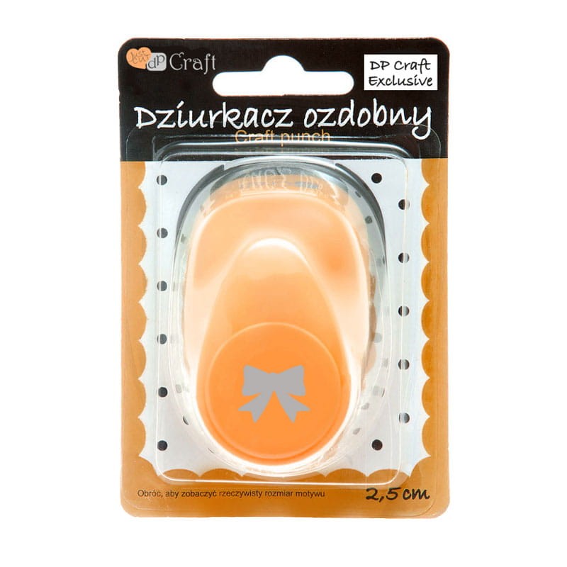 Dziurkacz ozdobny DP Craft 2,5 cm - kokardka