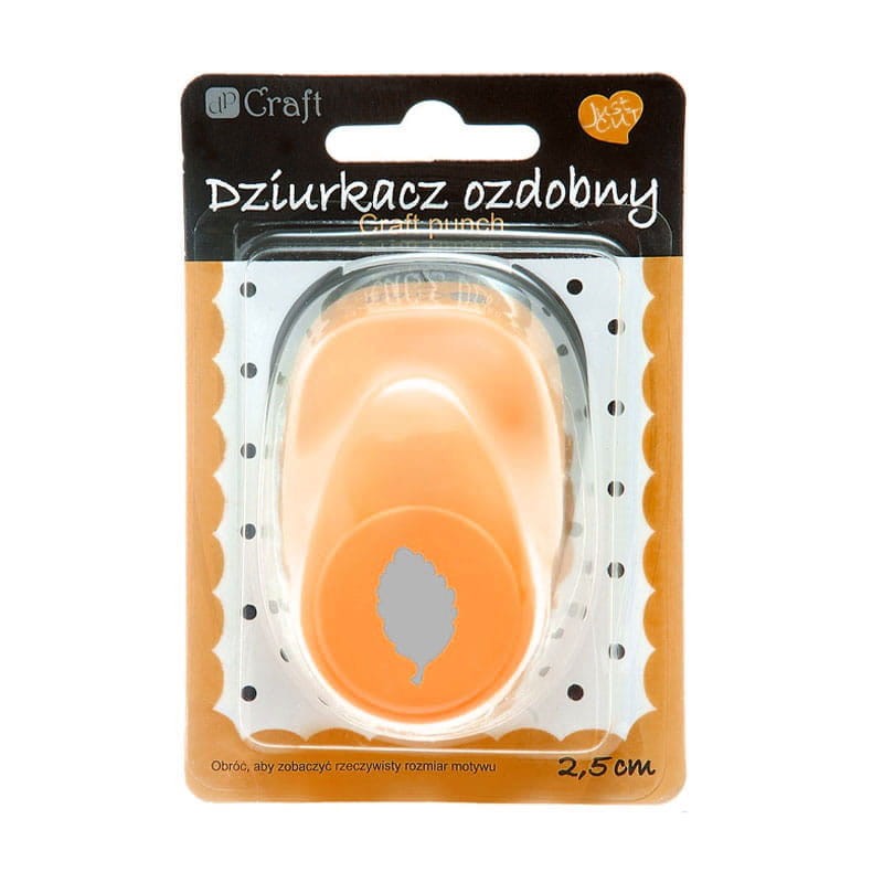 Dziurkacz ozdobny DP Craft 2.5 cm - liść brzozy
