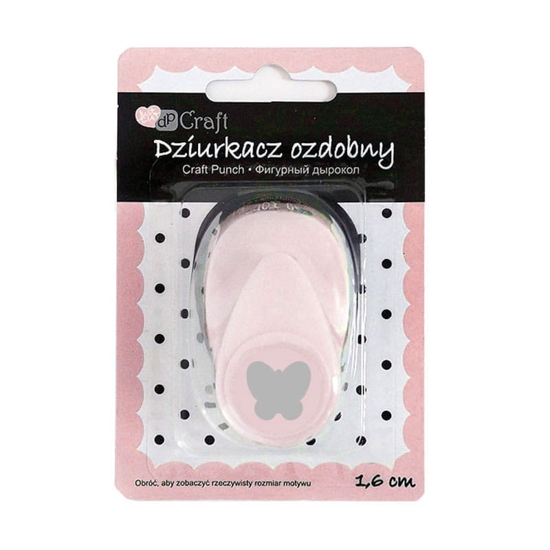 Dziurkacz ozdobny DP Craft 1.6 cm - motylek