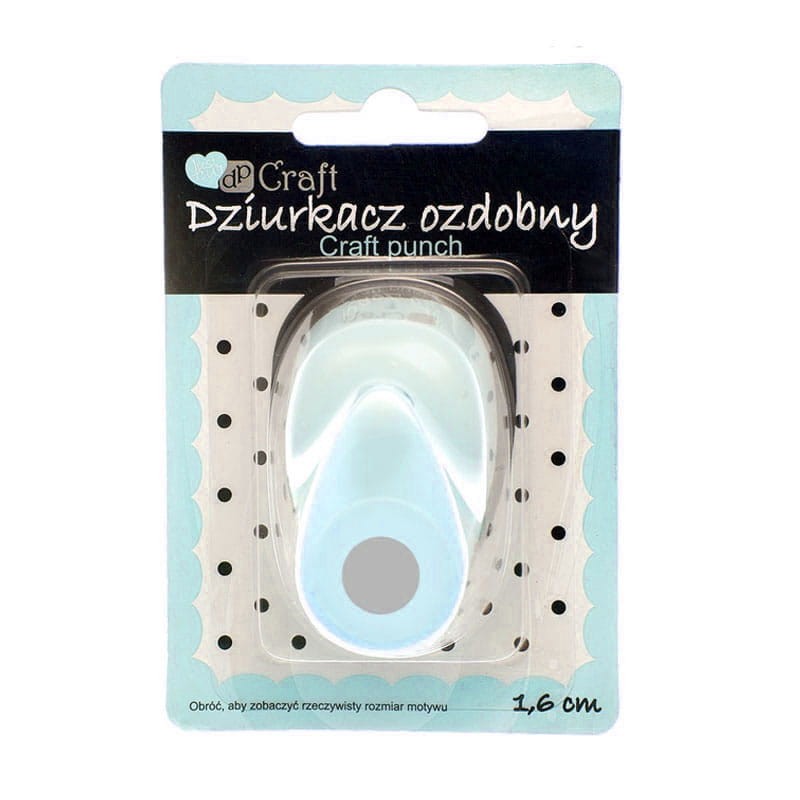Dziurkacz ozdobny DP Craft 1.6 cm - koło