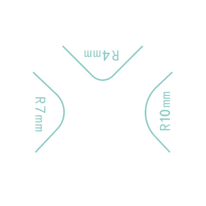 Dziurkacz narożnikowy 3w1 DP Craft - zaokrąglacz