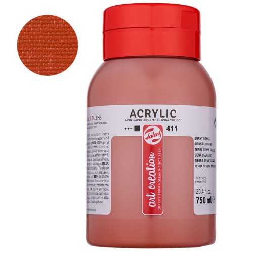 Farba akrylowa Art Creation 750 ml - 411 Burnt Sienna