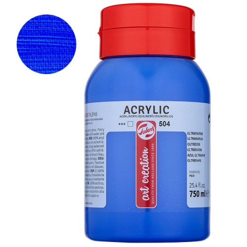 Farba akrylowa Art Creation 750 ml - 504 Ultramarine