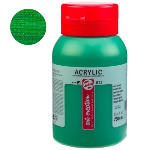 Farba akrylowa Art Creation 750 ml - 623 Sap Green