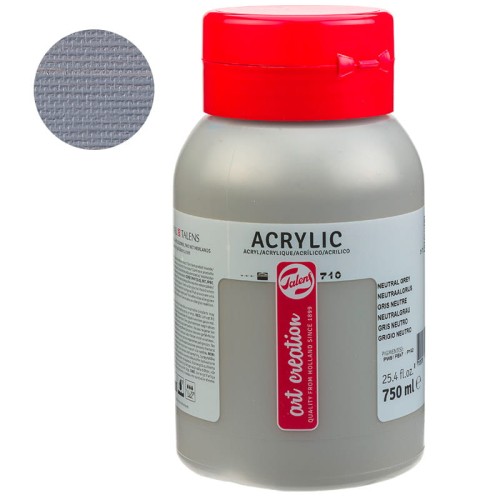 Farba akrylowa Art Creation 750 ml - 710 Neutral Grey