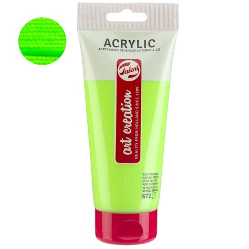 Farba akrylowa Art Creation 200 ml - 672 Reflex Green