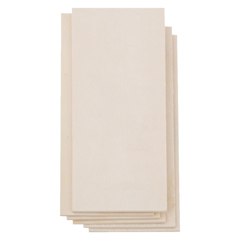 Baza drewniana prostokątna DP Craft - 6 szt, 18x7 cm