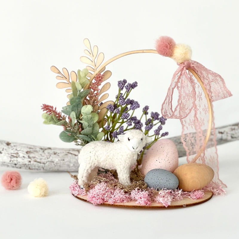 Baza drewniana koło DP Craft - 3 szt, 16,5 cm