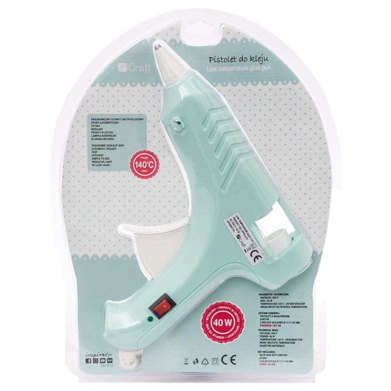 Pistolet do kleju niskotemperaturowy DP Craft - 40 W