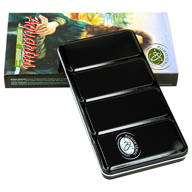 Zestaw akwareli Aquarius Mona Omrani w kostkach 28 szt 03