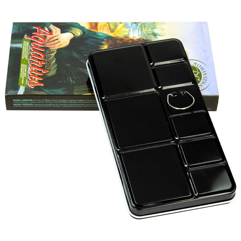 Zestaw akwareli Aquarius Mona Omrani w kostkach 28 szt 04