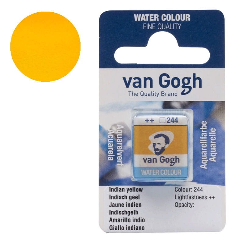Farba-akwarelowa-polkostka-Van-Gogh-244-Indian-yellow