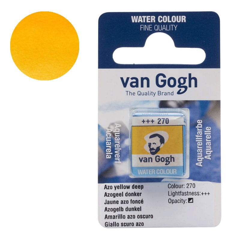 Farba-akwarelowa-polkostka-Van-Gogh-270-Azo-yellow-deep