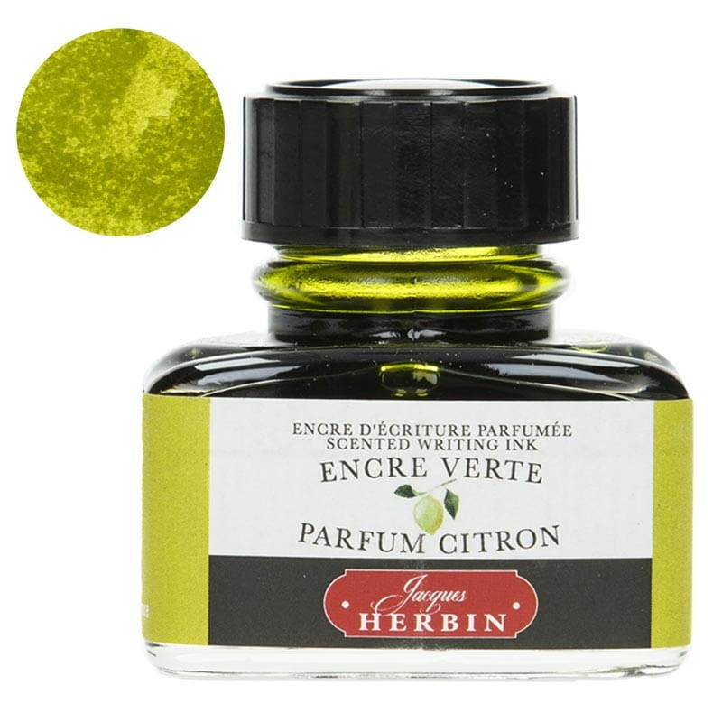 Atrament perfumowany J. Herbin 30 ml cytrynowy 1