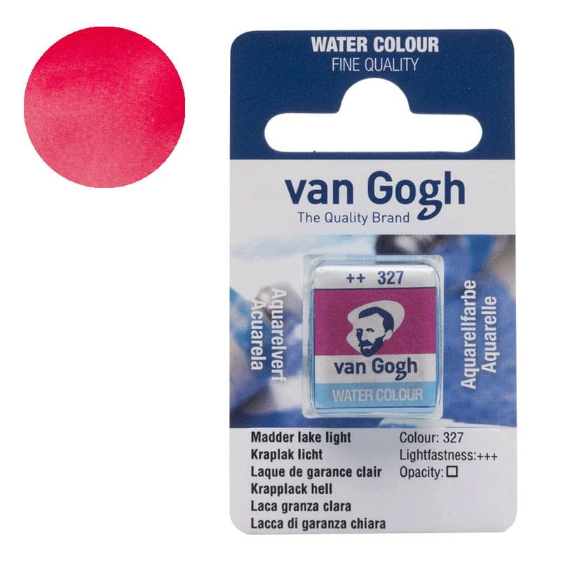 Farba-akwarelowa-polkostka-Van-Gogh-327-Madder-lake-light