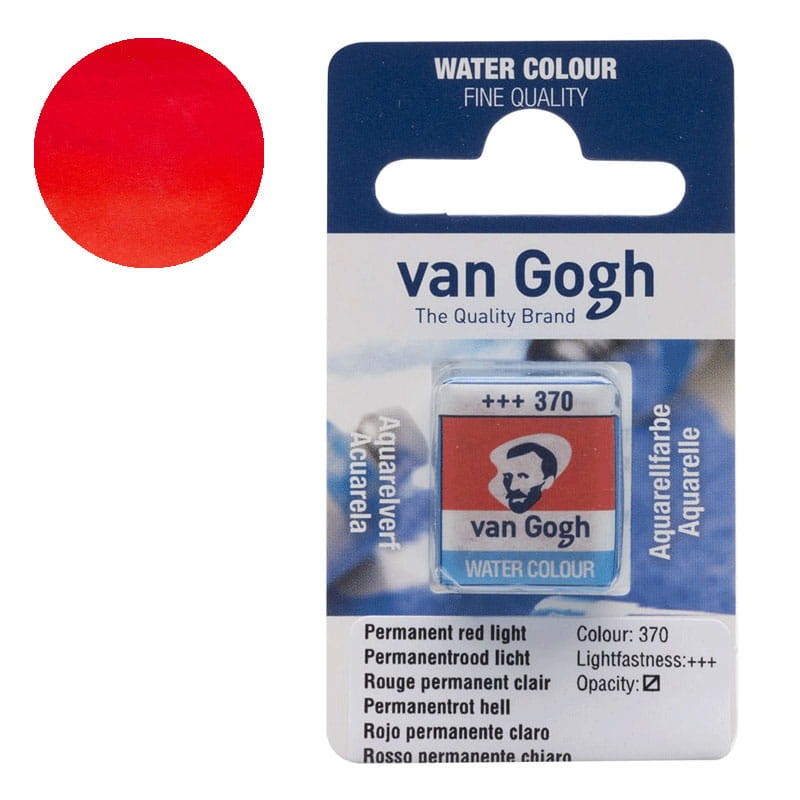 Farba-akwarelowa-polkostka-Van-Gogh-370-Permanent-red-light