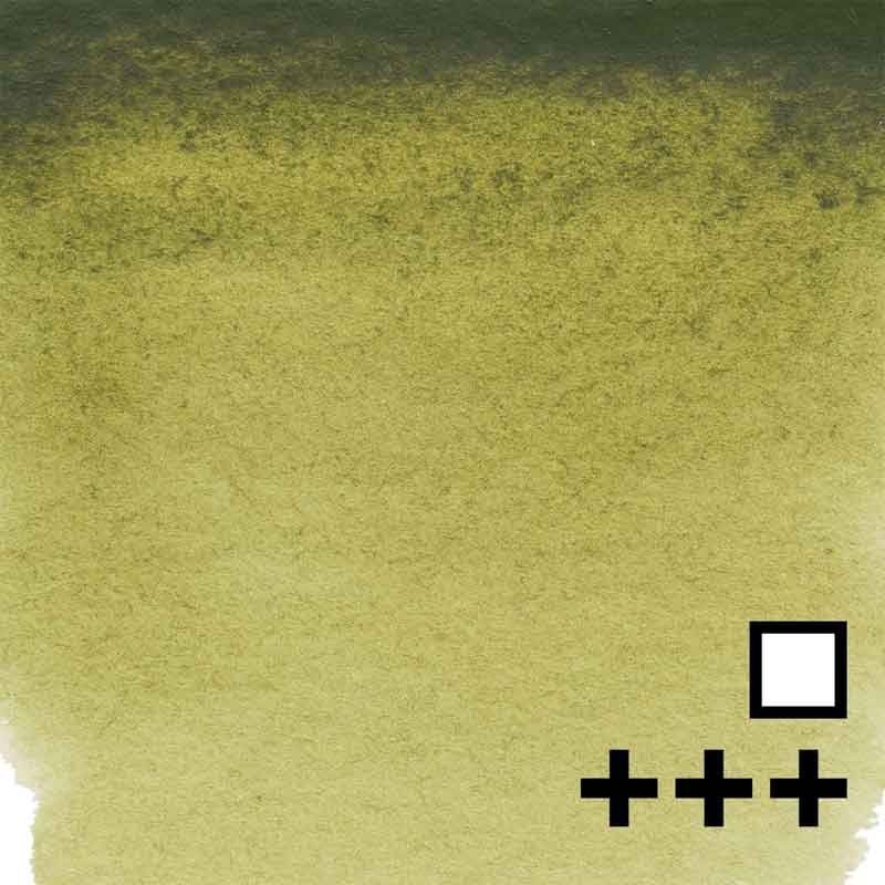 Farba-akwarelowa-polkostka-Van-Gogh-620-Olive-green-2