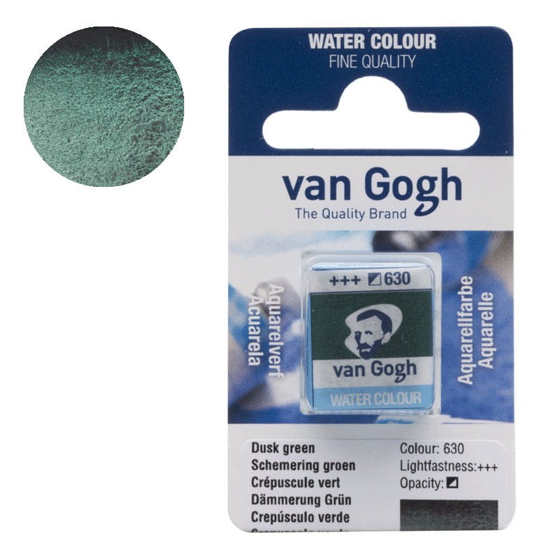 Farba-akwarelowa-polkostka-Van-Gogh-630-G-Dusk-green