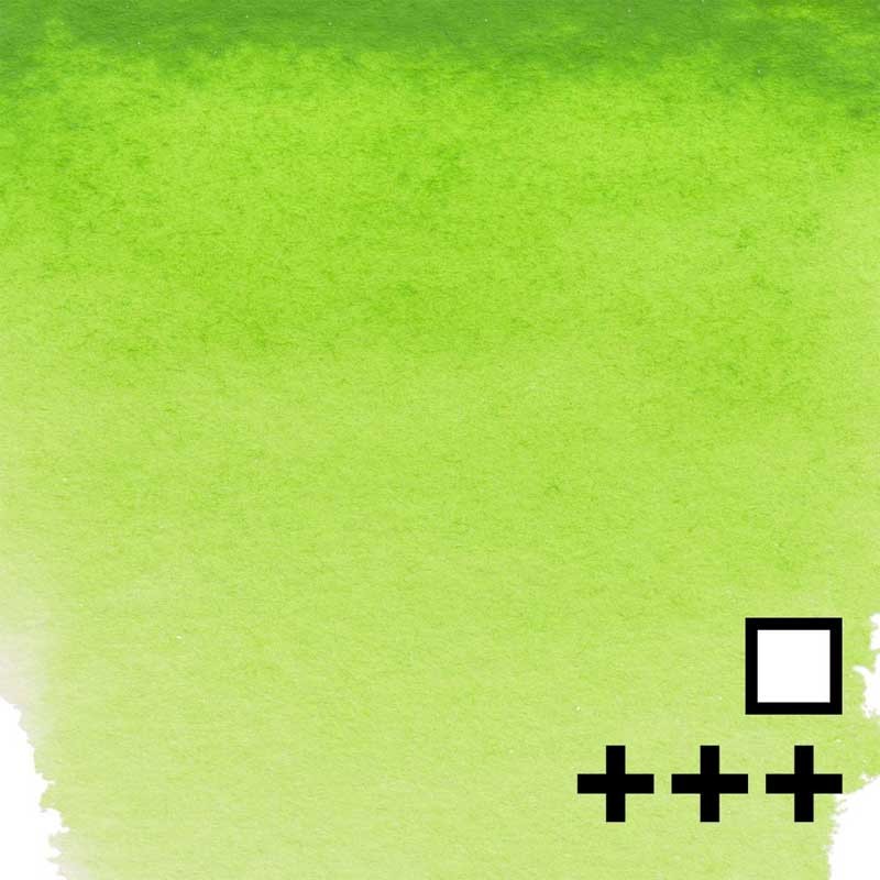 Farba-akwarelowa-polkostka-Van-Gogh-633-Permanent-yellowish-green-2