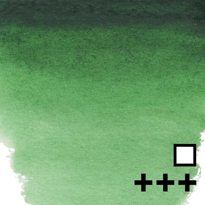 Farba-akwarelowa-polkostka-Van-Gogh-645-Hooker-green-deep-2