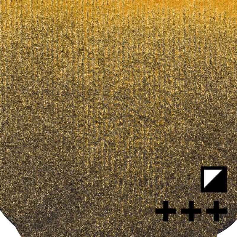 Farba-akwarelowa-polkostka-Van-Gogh-803-Metallic-Deep-gold-2