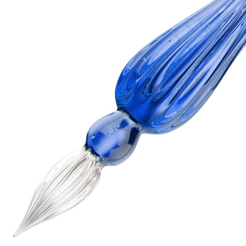 Szklane pióro J. Herbin 18.5 cm Blue 3