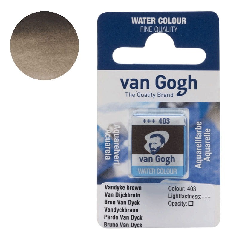 Farba-akwarelowa-polkostka-Van-Gogh-403-Vandyke-brown