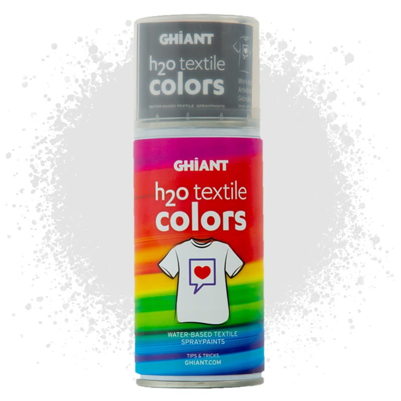 Farba w sprayu do tkanin Ghiant H2O Textile Colors 150 ml - White