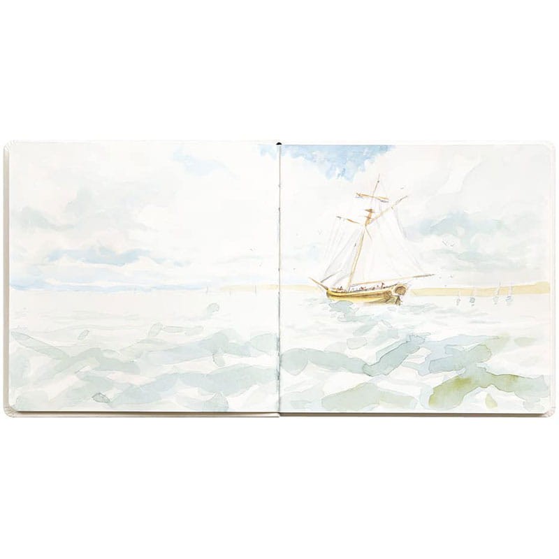 Art book do akwareli Clairefontaine Fontaine 16 x 21 cm 300 g 24 ark 4