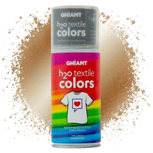 Farba w sprayu do tkanin Ghiant H2O Textile Colors 150 ml - Gold  