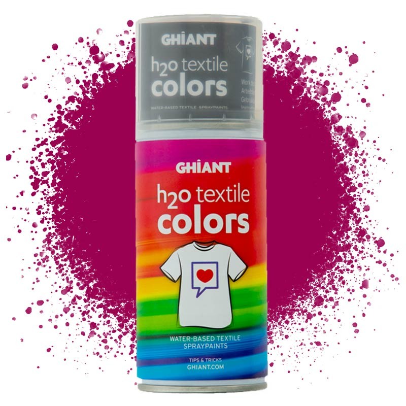 Farba w sprayu do tkanin Ghiant H2O Textile Colors 150 ml - Full Rose