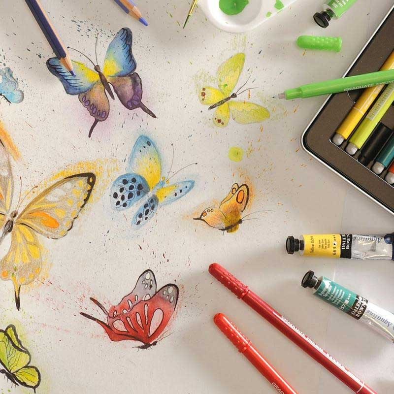 Sketch na spirali book XL Mixed media Canson A4 160g 120 stron 3