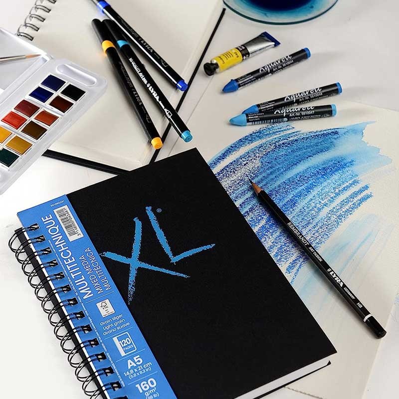 Sketch na spirali book XL Mixed media Canson A4 160g 120 stron 2