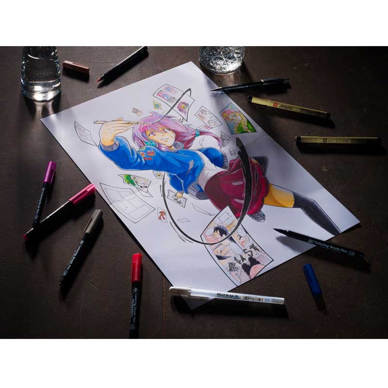 Blok Sakura Manga Paper Bristol - A3, 250 g, 20 ark.