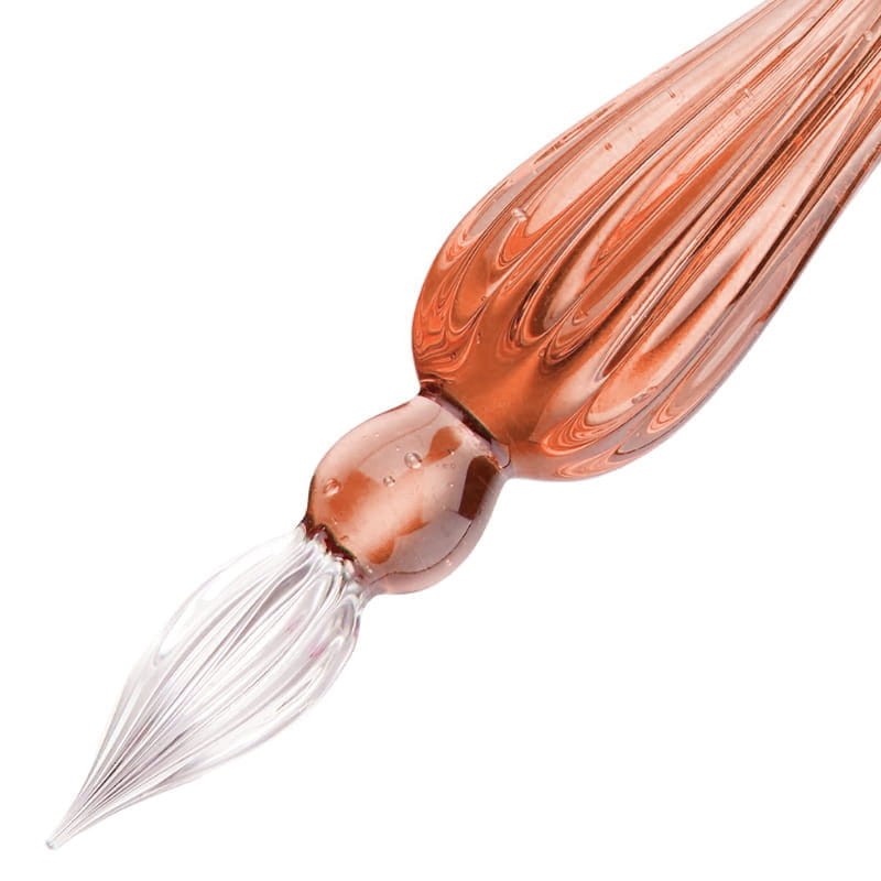Szklane pióro J. Herbin 18 5 cm Coral 3