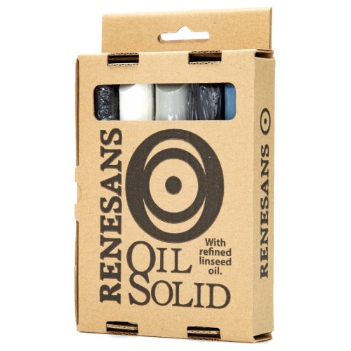 Sztyfty OIL SOLID Renesans - zestaw Grey 5 szt.