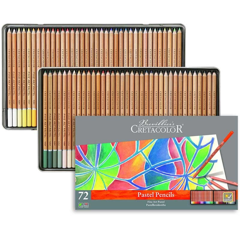 Zestaw pasteli suchych w kredce Cretacolor 72 szt. 09