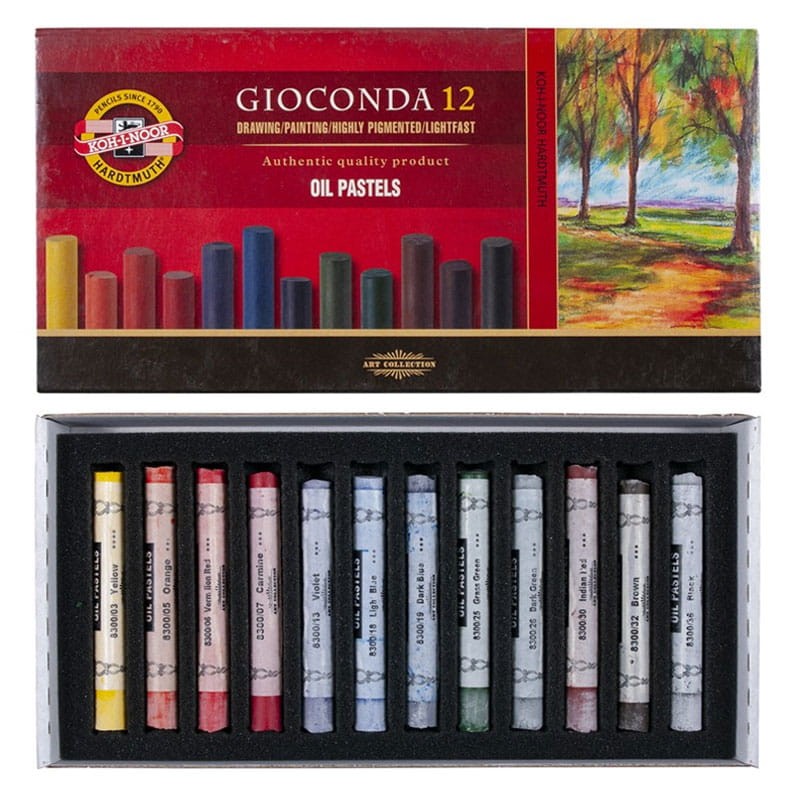 Pastele olejne Koh-I-Noor Gioconda 8352 12 szt 01
