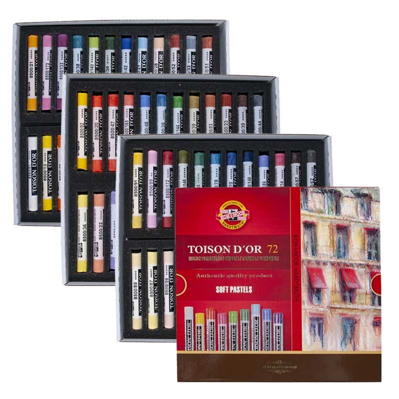 Pastele olejne Koh-I-Noor Gioconda 8517 - 72 szt. 01