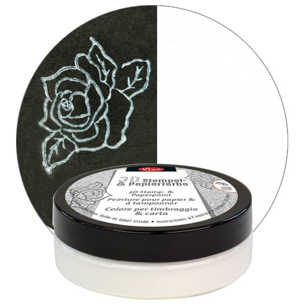 Viva Tusz do stempli 3D 100 White