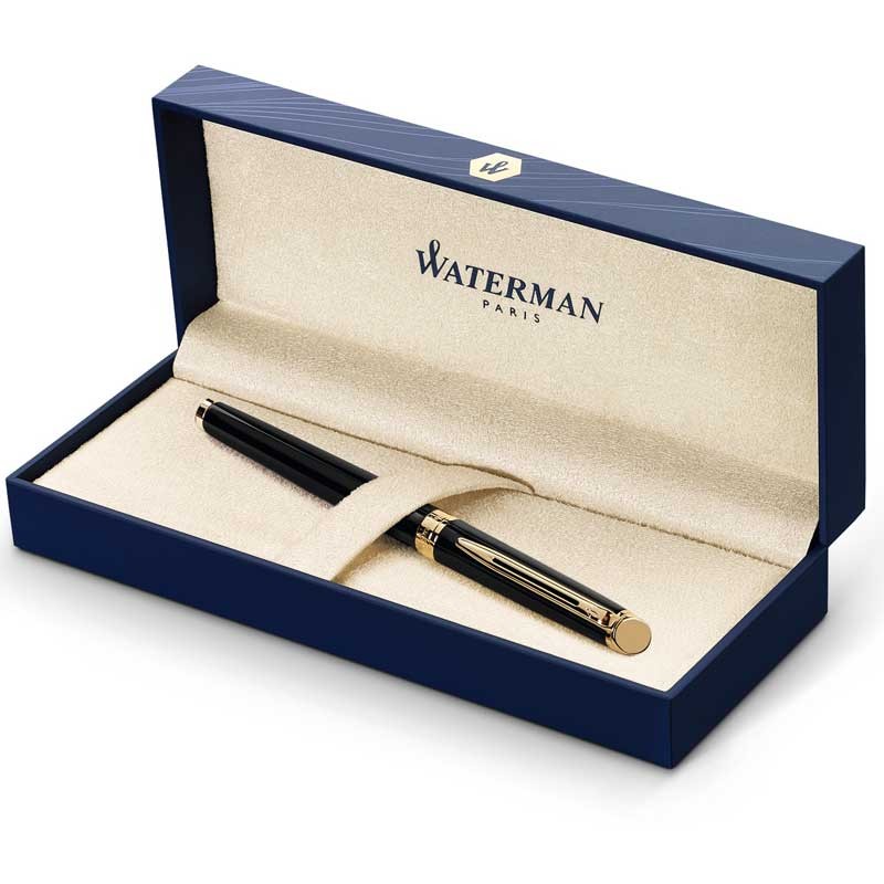 Pióro wieczne Waterman Hemisphere Black GT F 02