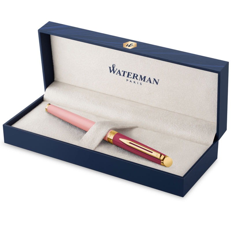 Pióro wieczne Waterman Hemisphere Colour Blocking Pink GT F 02
