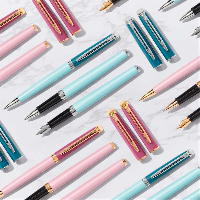 Pióro wieczne Waterman Hemisphere Colour Blocking Pink GT F 07