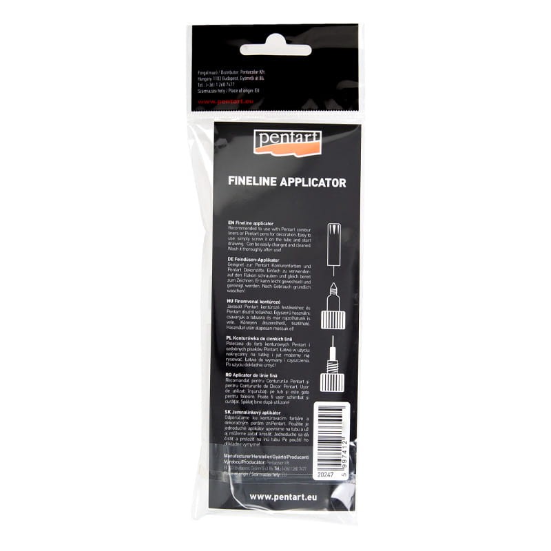 Butelka z aplikatorem precyzyjnym 0.8 mm Pentart 20 ml 06