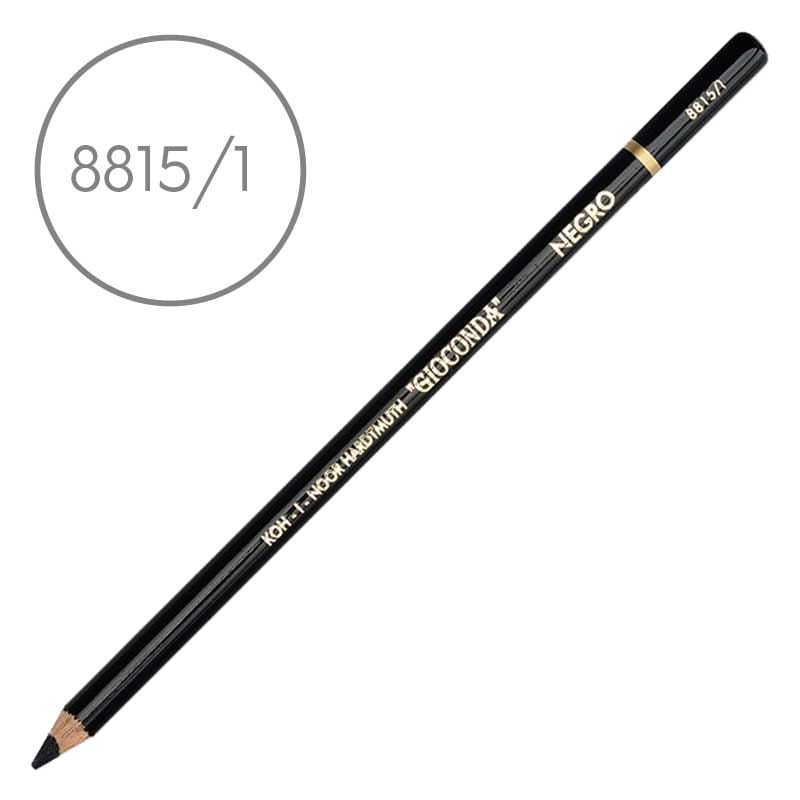 Kredka czarny pastel Gioconda Silky Black Koh-I-Noor NEGRO 8815/1