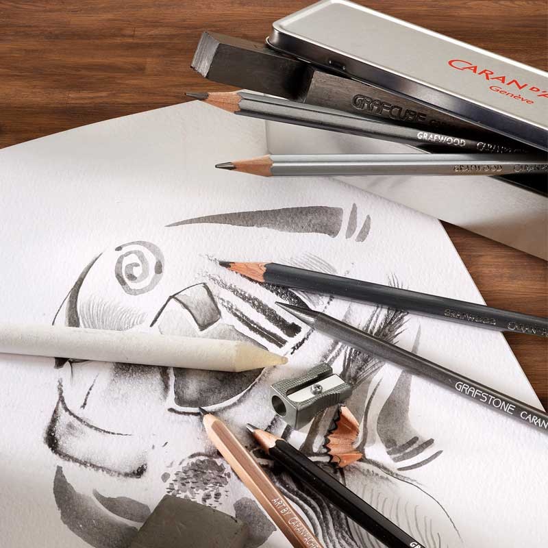 Ołówki-Caran-d'Ache-GRAFWOOD-6-szt-04