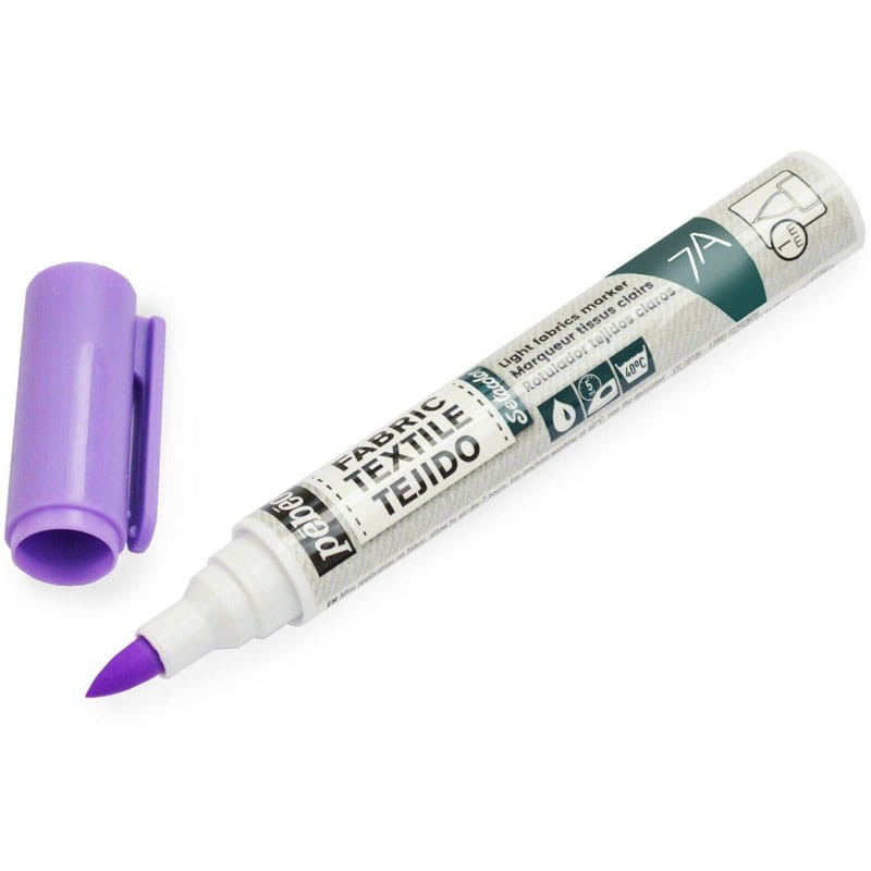 Markery do tkanin Pebeo 7A Light Fabrics Classic brush zestaw 12 szt. 02